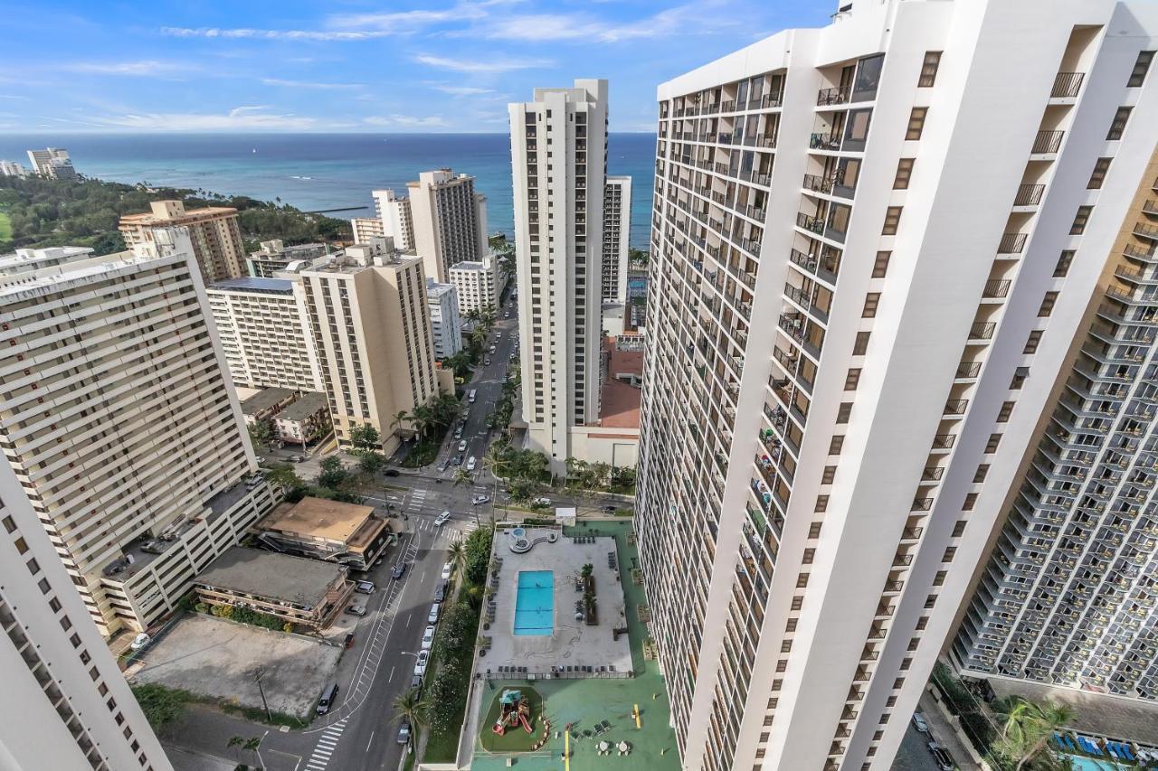 Sea View Condos At The Waikiki Banyan - Free Parking! Honolulu Exterior foto